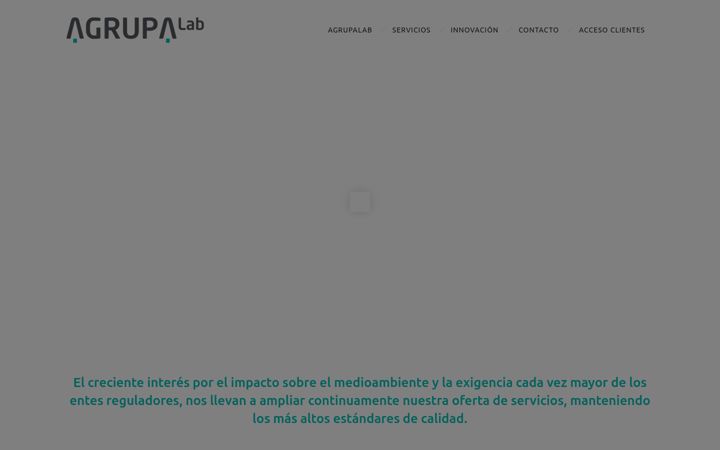 Screenshot stránky agrupalab.com