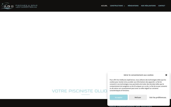 Screenshot of ags-piscines.com