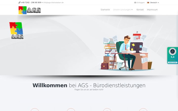 Screenshot of ags-rheinstetten.de