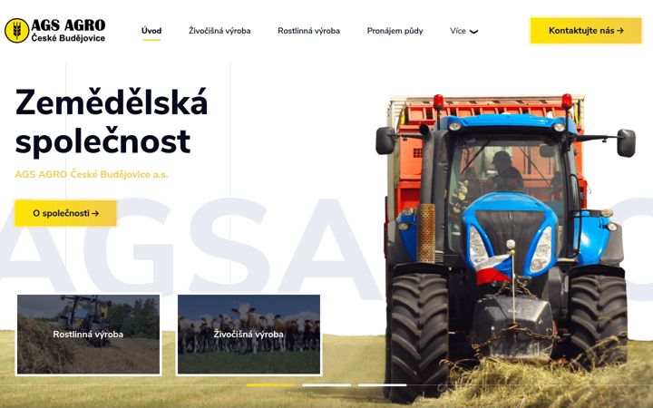 Screenshot of agsagro.cz