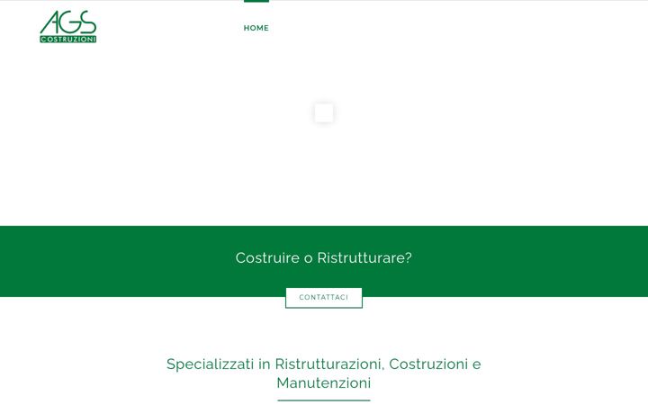 Skærmbillede af agscostruzioni.com