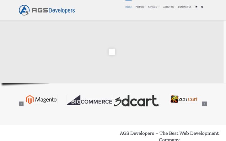 Screenshot of agsdevelopers.com