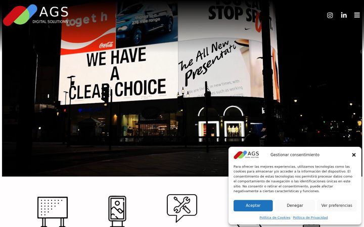 Screenshot of agsdigitalsolutions.com