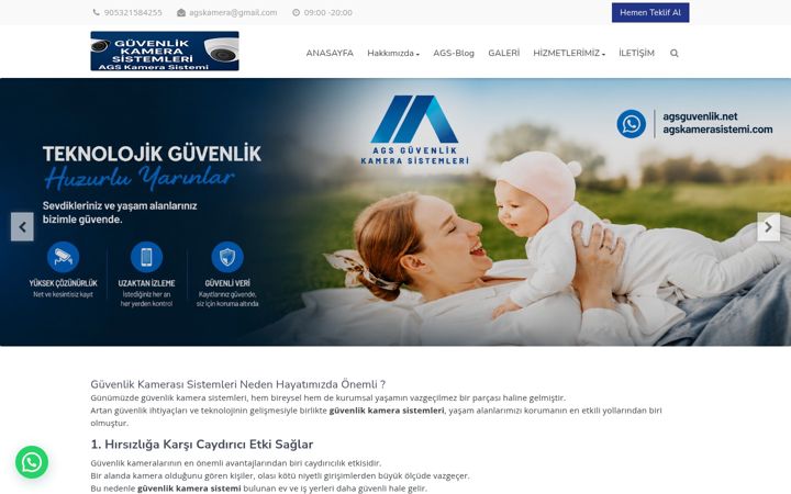 Screenshot von agsguvenlik.net