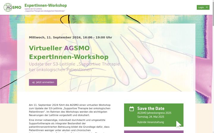 Screenshot of agsmo.live