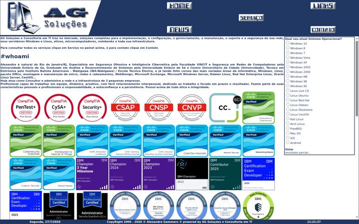 Screenshot of agsolucoes.info
