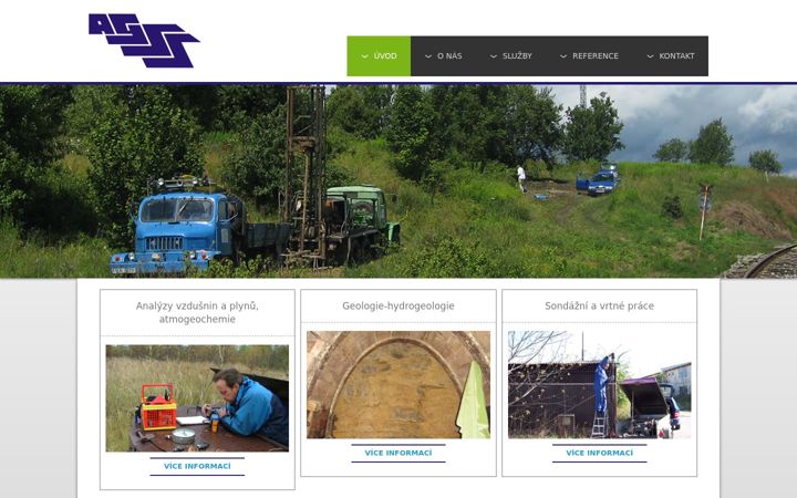 Screenshot of agss.cz