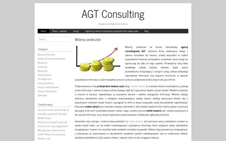 Screenshot of agt-consulting.pl