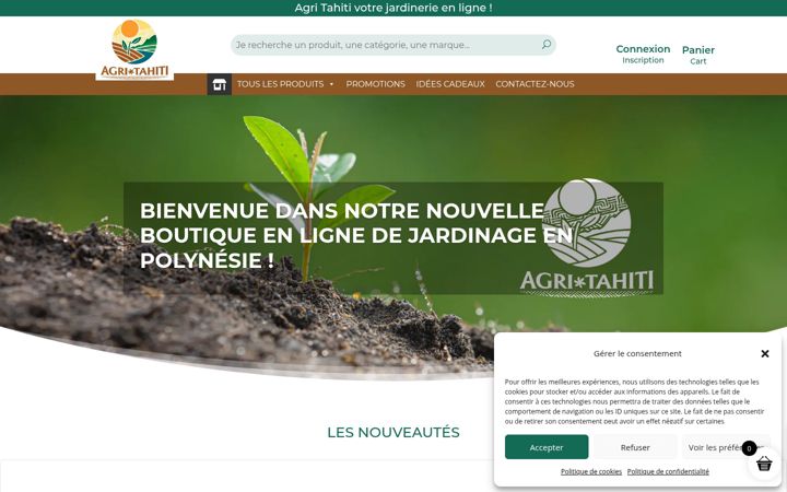 Screenshot of agt.pf