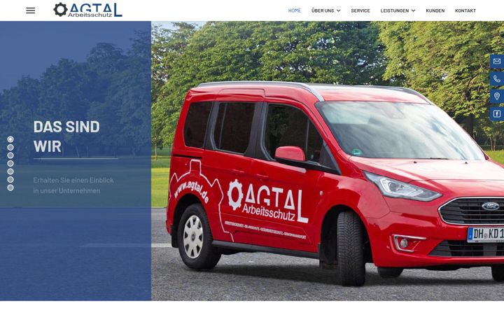 Screenshot of agtal.de