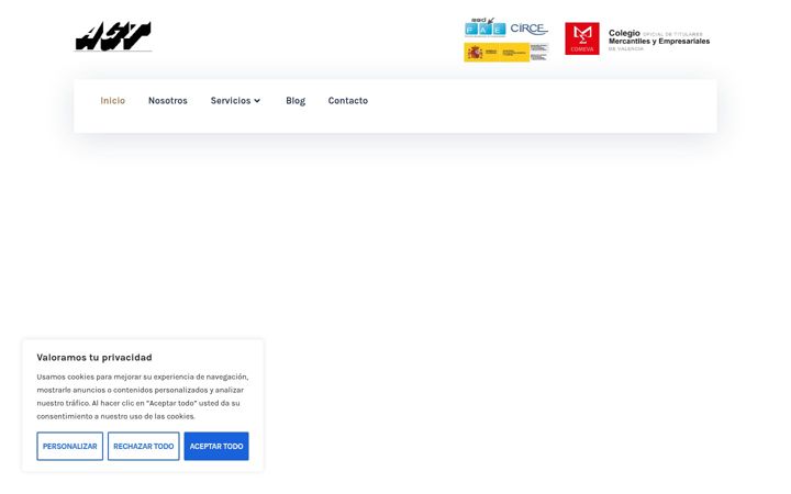 Screenshot of agtasesoria.es