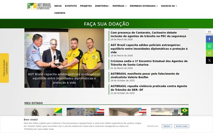 Screenshot of agtbrasil.org.br