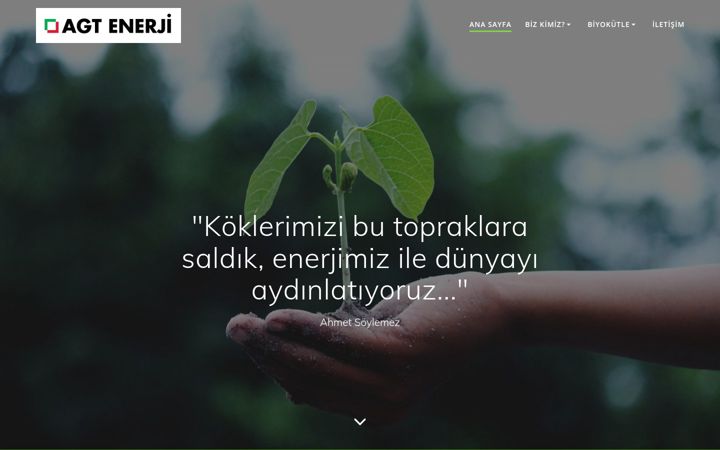 Zrzut ekranu agtenerji.com.tr
