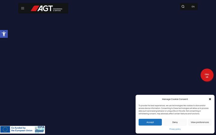 Screenshot of agtgroup.gr