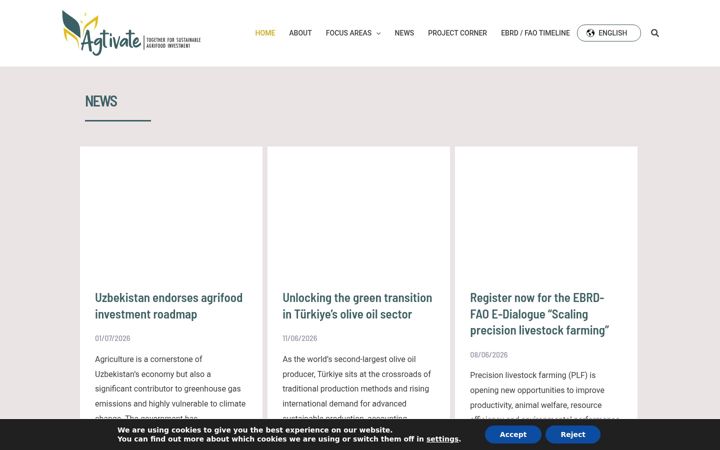Screenshot of agtivate.org