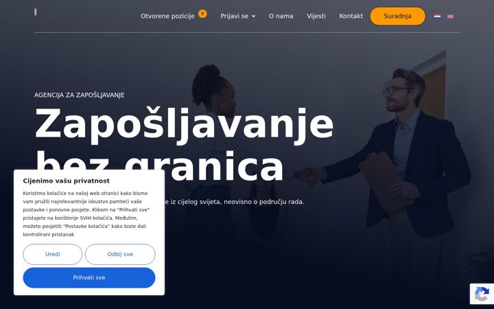 Screenshot ta' agtjob.com