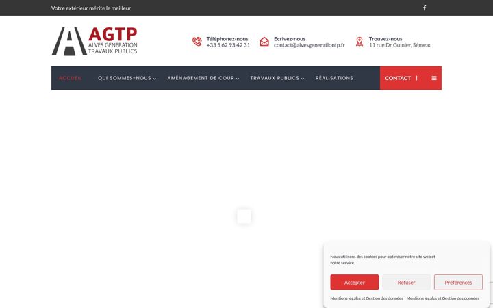 Screenshot ta' agtp.com