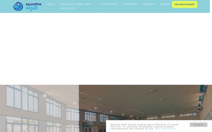 Screenshot of aguactiva.es