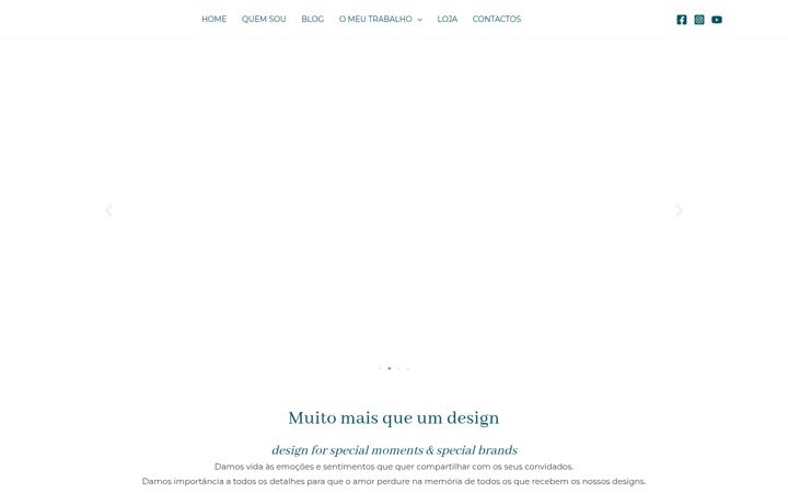 Screenshot of aguadarte.pt