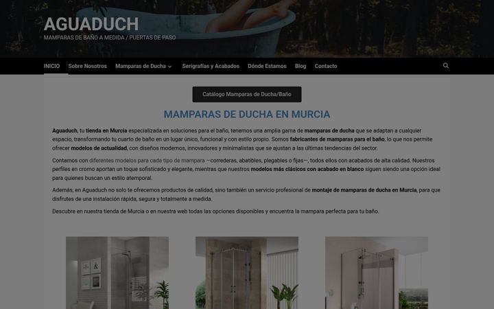 Screenshot van aguaduch.com