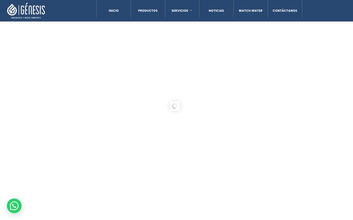Screenshot of aguagenesis.com