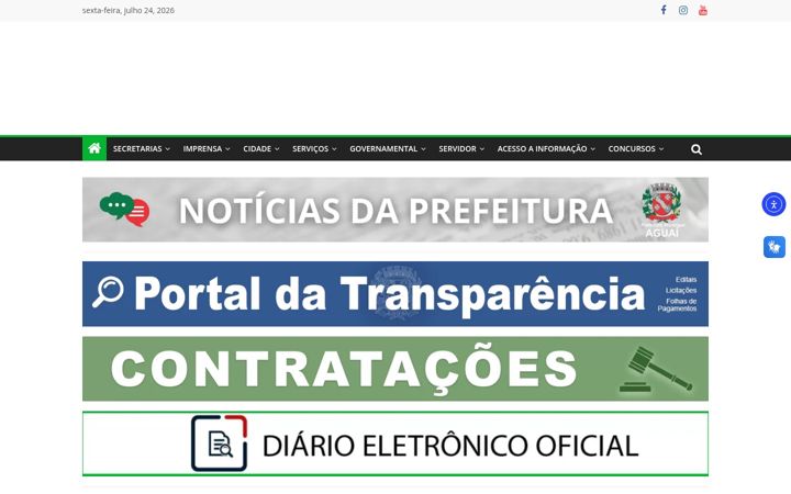Skjermbilde av aguai.sp.gov.br