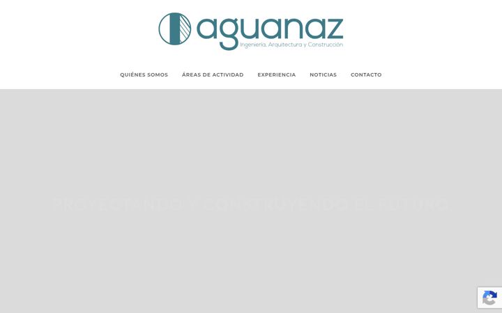 Screenshot of aguanaz.com