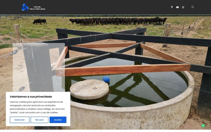 Screenshot of aguaparagado.com.br