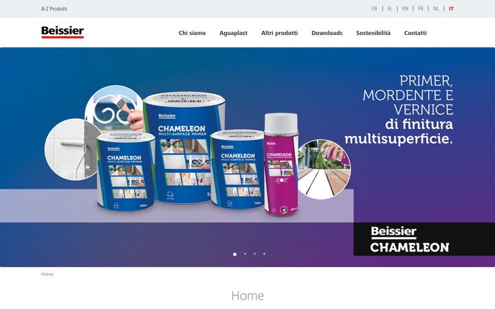 Screenshot of aguaplast.it