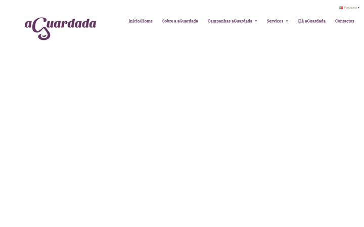 Screenshot of aguardada.pt