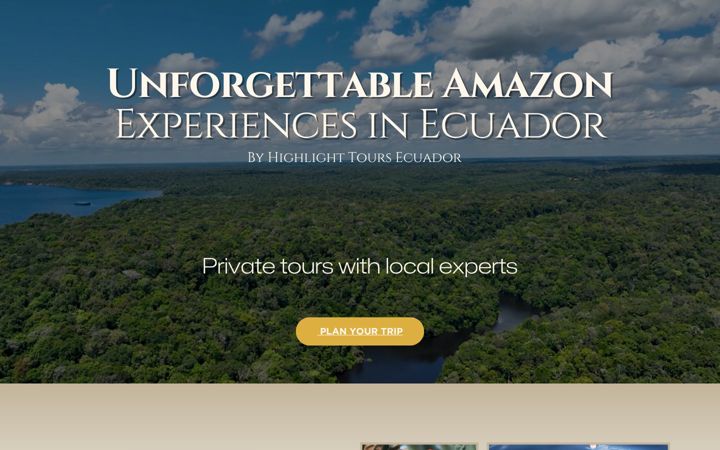 Screenshot of aguasnegrasriverlodge.com
