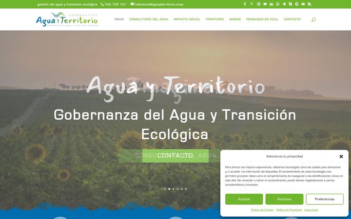 Screenshot of aguayterritorio.coop