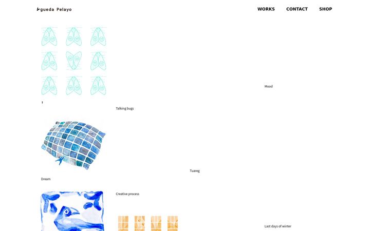 Screenshot of aguedapelayo.com