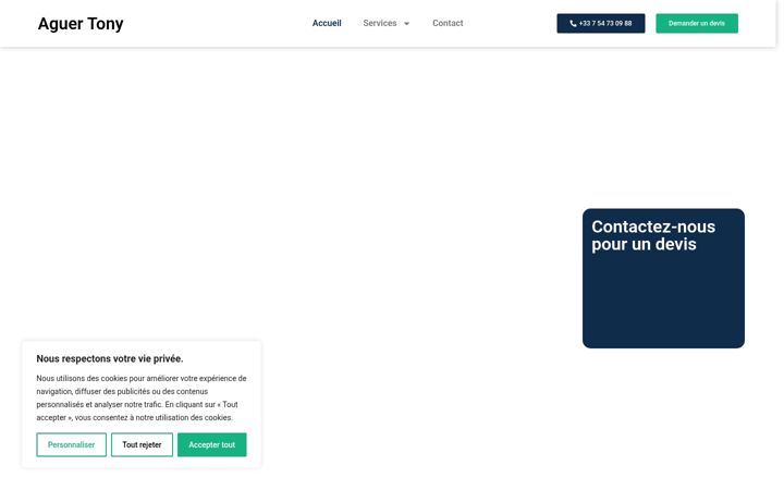 Screenshot of aguer-anthony.com