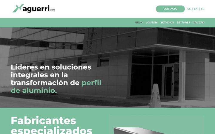 Screenshot of aguerri.es
