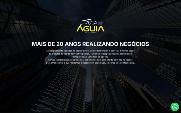 Capture d'écran de aguiarealizacoes.com.br
