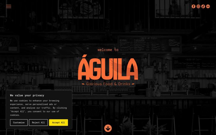 Screenshot of aguilanf.gr