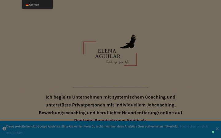 Екранна снимка на aguilar-coaching.com