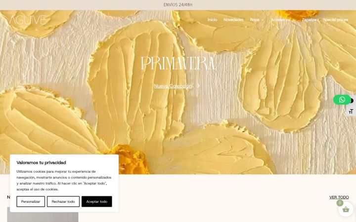 Screenshot of aguive.com