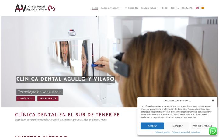 Screenshot of agullovilaro.es