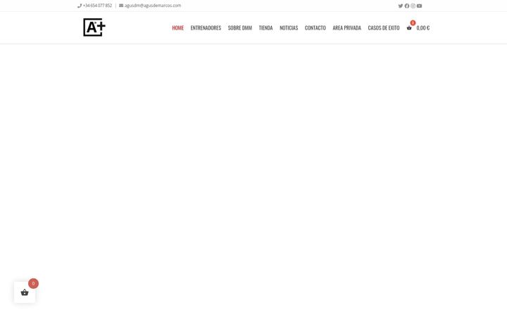 Screenshot of agusdemarcos.com