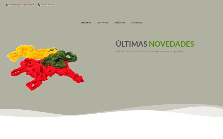 Screenshot of agustin-espana.com