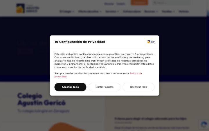Screenshot of agustingerico.com