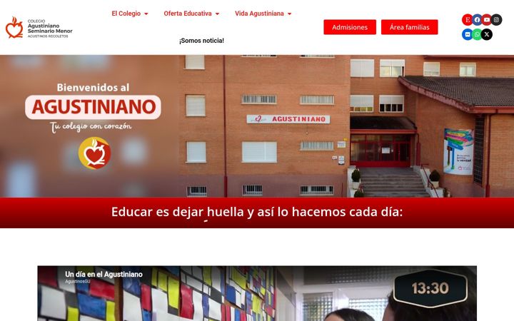 Screenshot of agustiniano.com