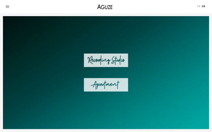 Screenshot of aguze.com