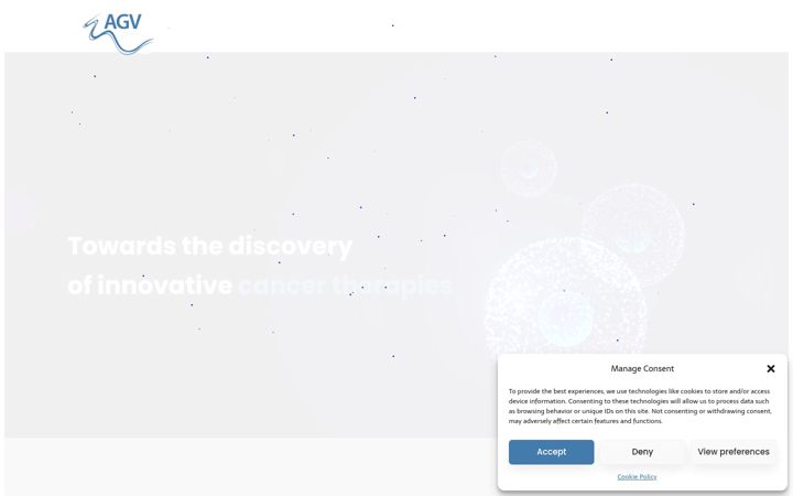 Screenshot of agv-discovery.com