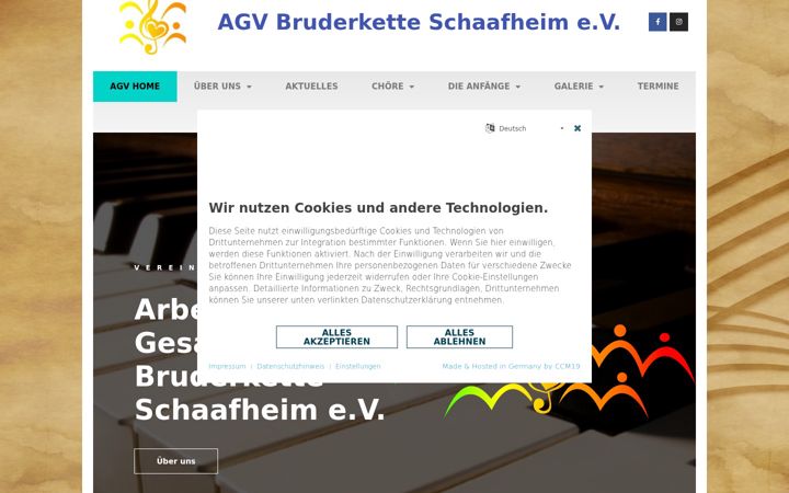 Képernyőkép: agv-schaafheim.de