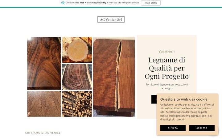 Screenshot of agvenice.com