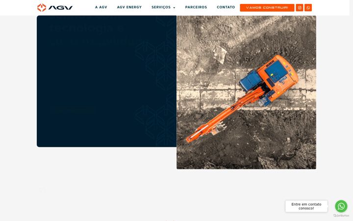 Képernyőkép: agvprojetoseconstrucoes.com.br