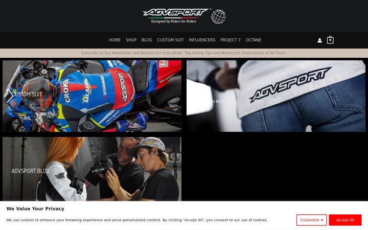 Screenshot ta' agvsport.com
